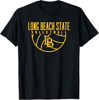 Cal State Long Beach CSULB Volleyball Arch T-Shirt