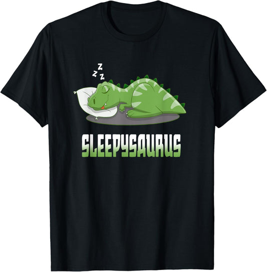 Dinosaur Sleep Shirt Cute Design as Pyjamas T-Shirt