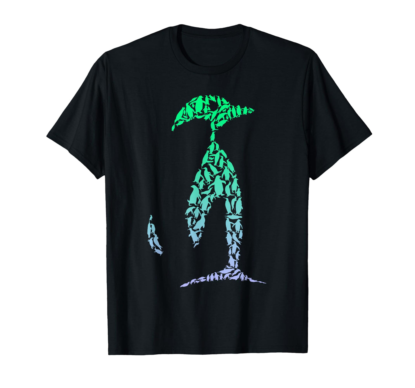 Boys Penguin Shirts Silhouette Penguins T-Shirt | Boys Penguin T-Shirt