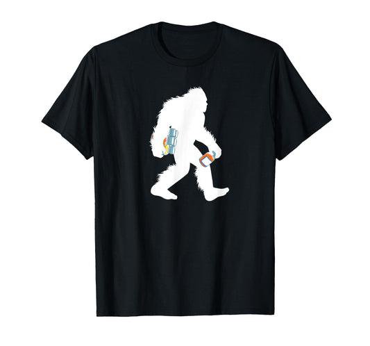 Bigfoot Pharmacist Cryptid Sasquatch Pharmacy Druggist T-Shirt