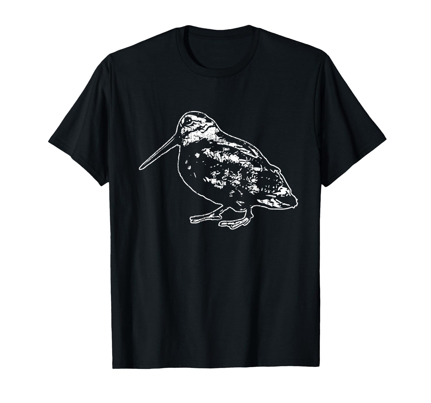 Retro Woodcock Hunter Timberdoodle Bogsucker Hokumpoke Gifts T-Shirt