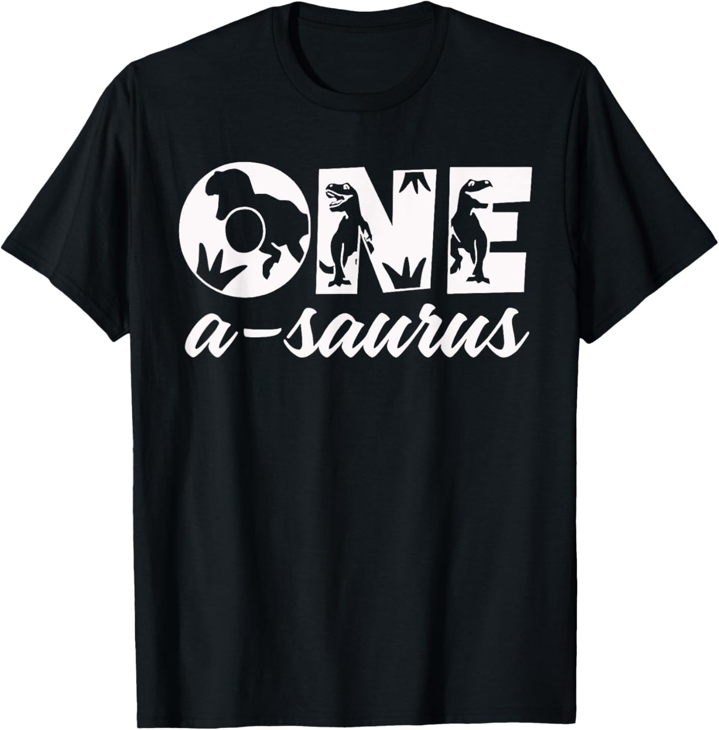 Onesaurus T rex Dinosaur Funny One Saurus Mother's Family T-Shirt