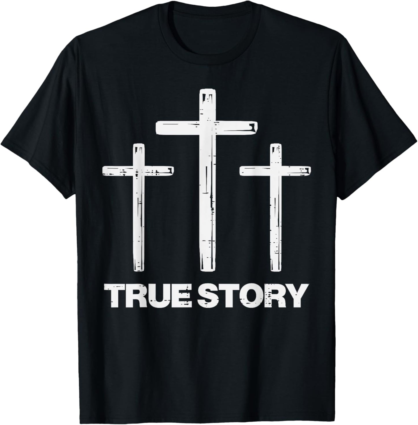 True Easter Story Cross Resurrection Religious Men Women Kid T-Shirt
