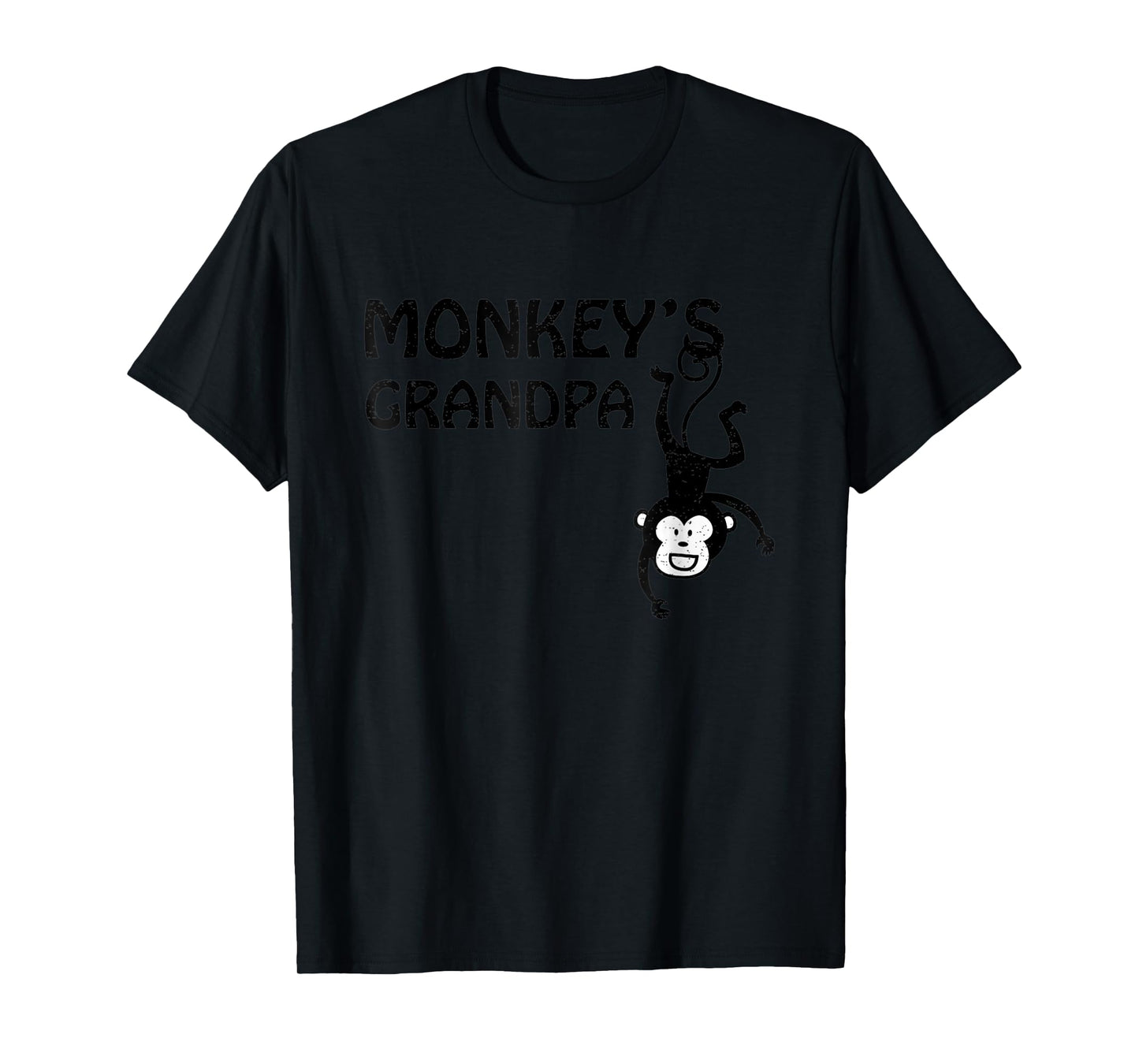 Monkey's Grandpa Grandfather Monkey T-Shirt