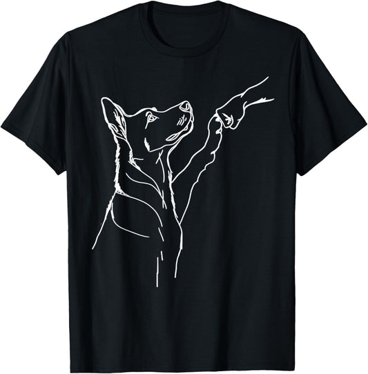 German Shepherd Fist Bump, Dog Fist Bump, German Shepherd T-Shirt