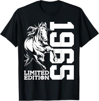 RIDING 60TH BIRTHDAY HORSE LIMITED EDITION 1965 RIDER T-Shirt