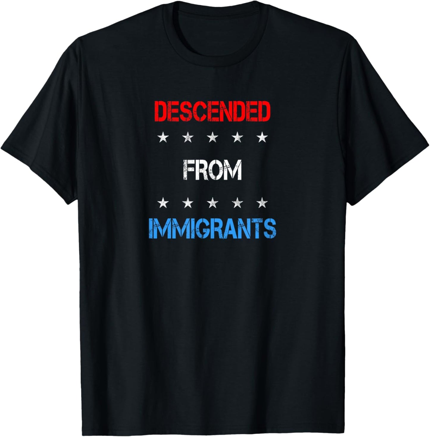 A Nation Descended From Immigrants Support DACA T Shirt T-Shirt