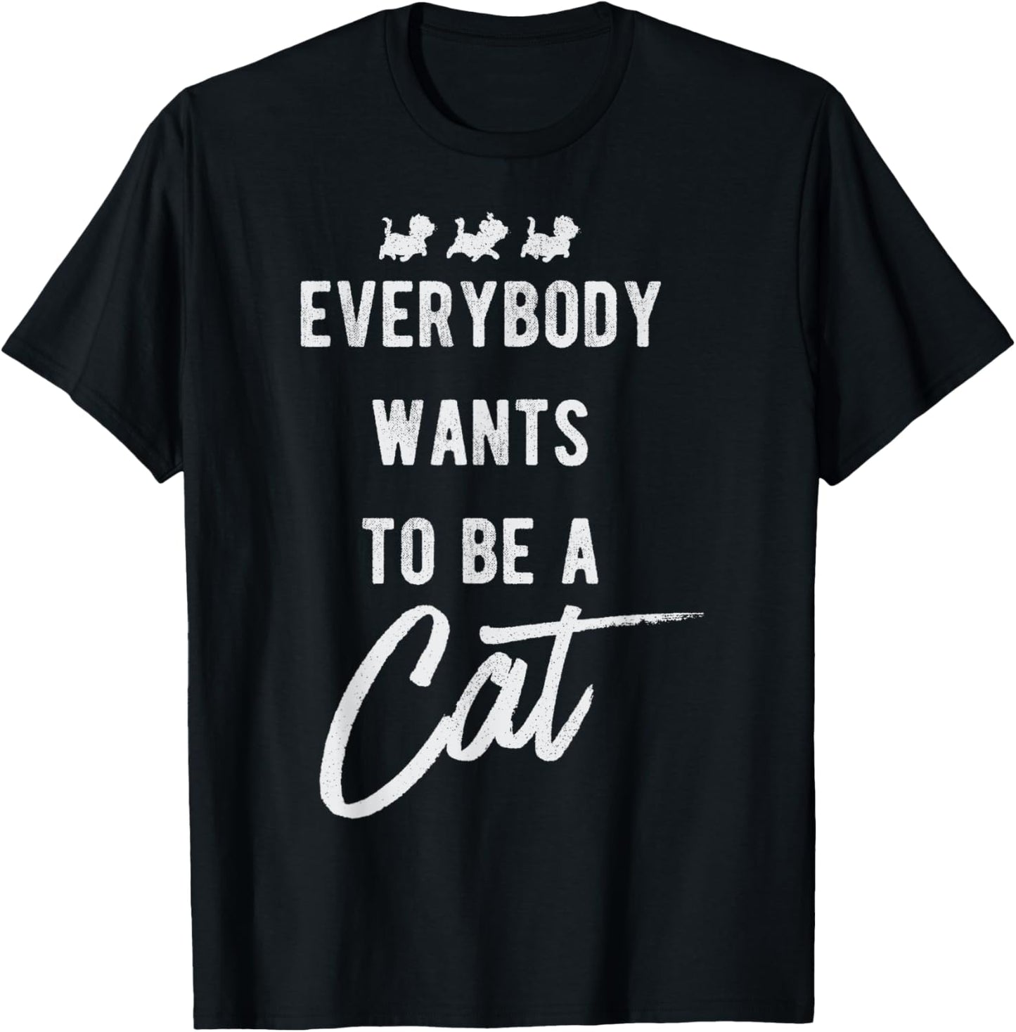 Disney Aristocats Group Shot Kitten Silhouette Be A Cat T-Shirt