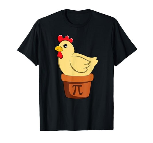 Chicken Pot PI Day Men Women Kids Math T-Shirt
