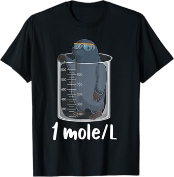 Funny Chemistry Chemist Student Science Teacher Moles women T-Shirt