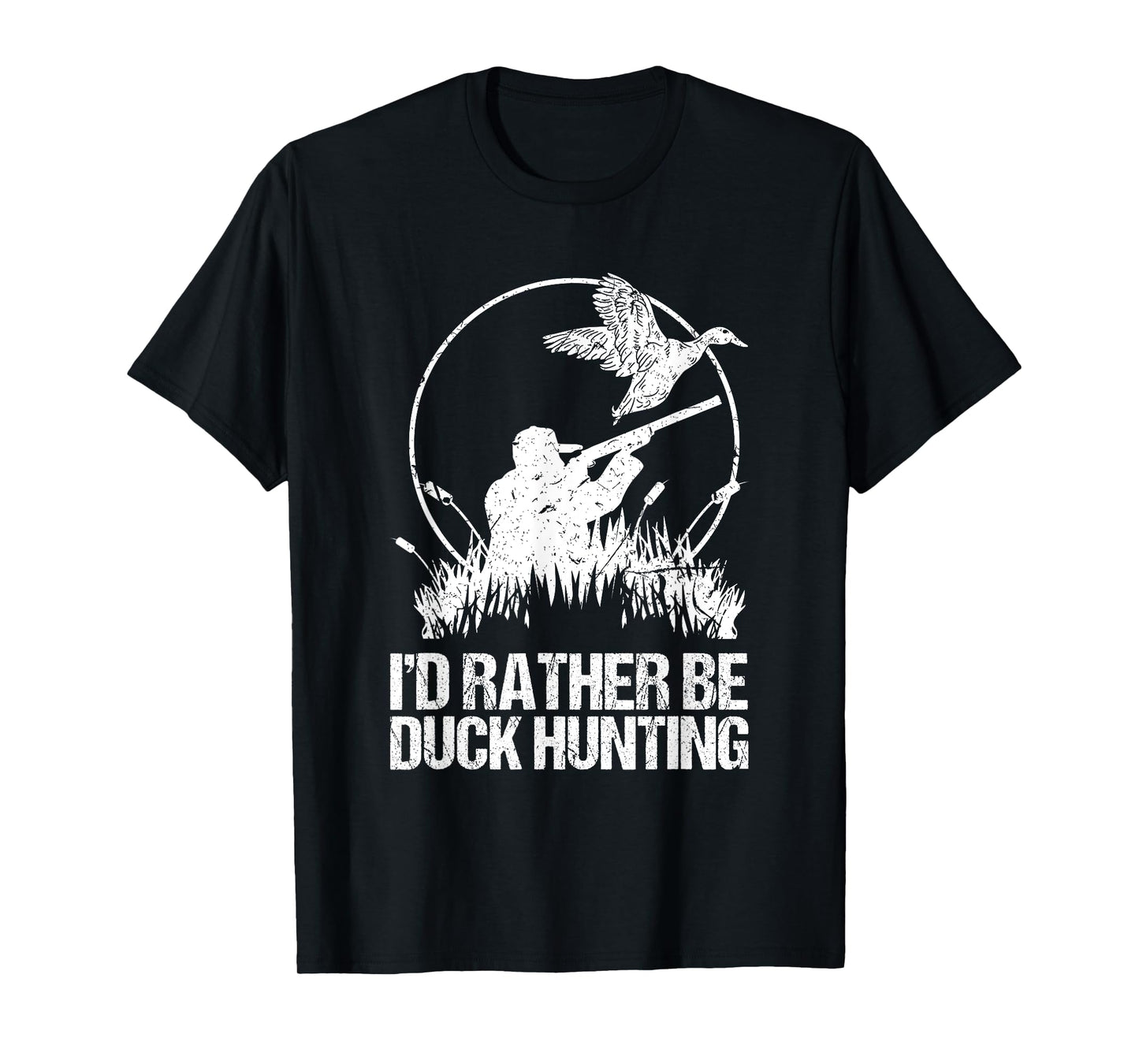 Id Rather Be Duck Hunting Funny Goose Hunter Gift T-Shirt