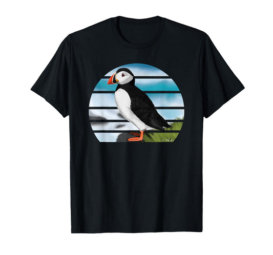 Puffin Bird Birder Ornithologist Biologist Birdwatcher T-Shirt