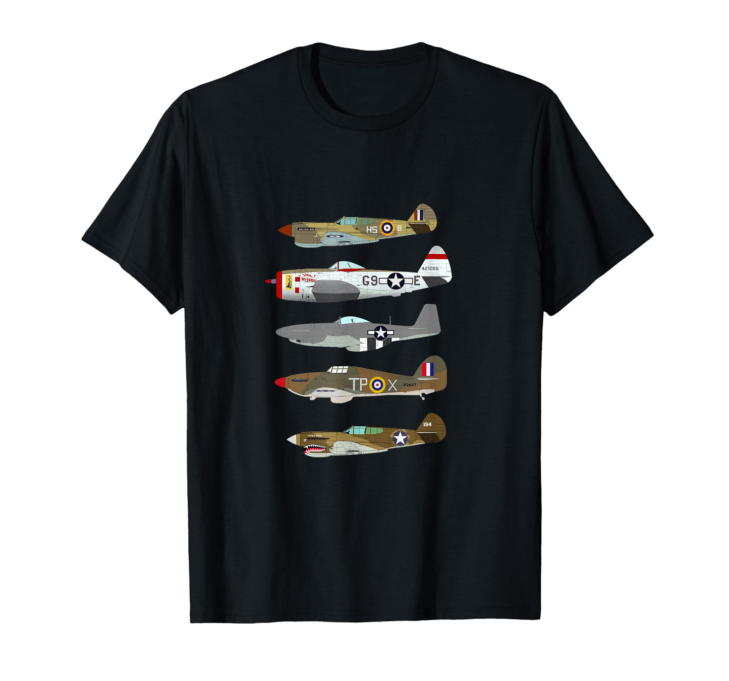 Warbirds of WW2 T-Shirt