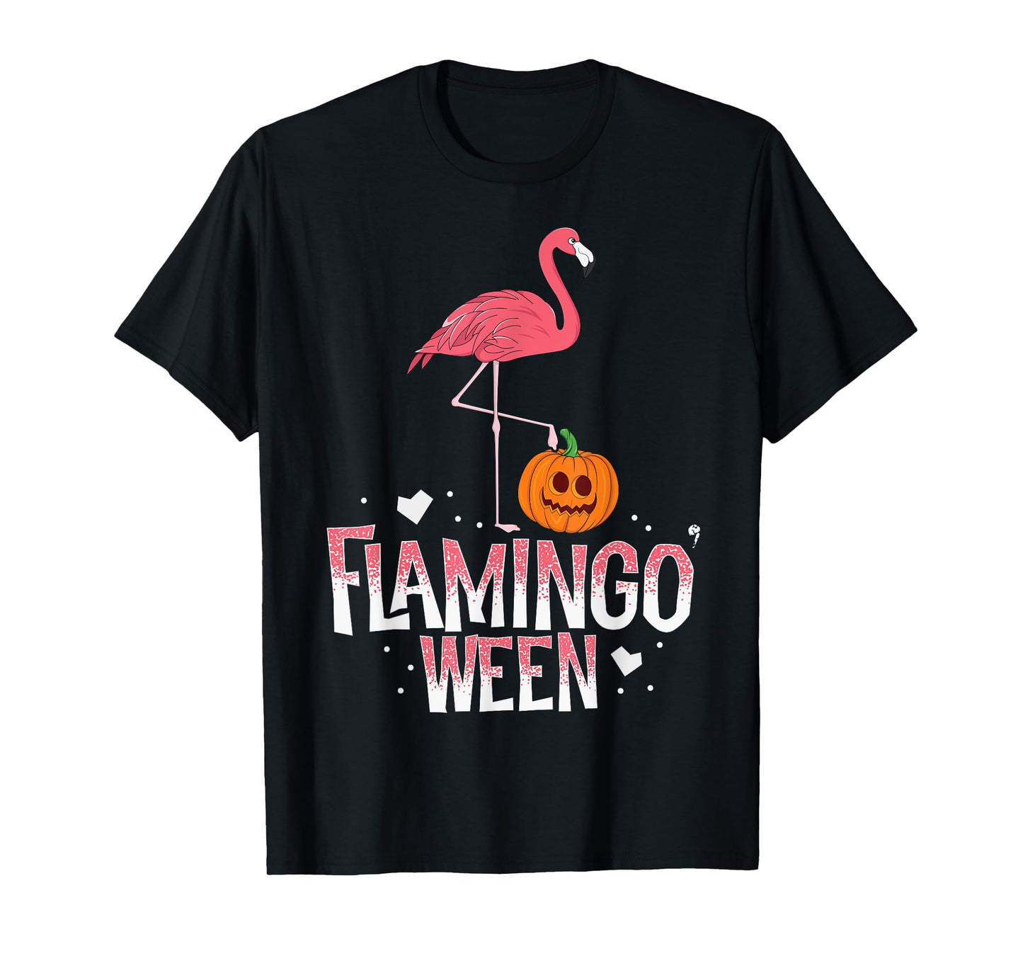 Flamingoween Halloween Flamingo Trick Treat Outfit Costume T-Shirt