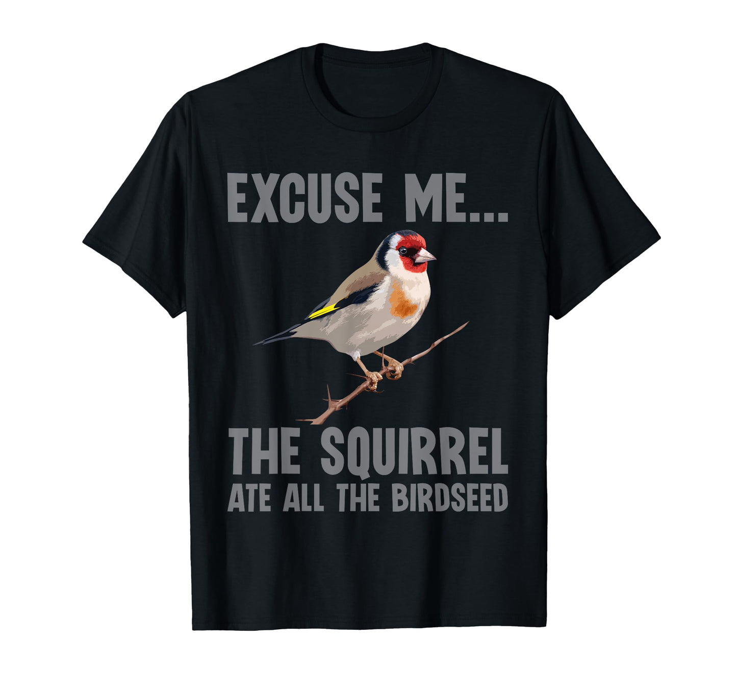 Bird Art For Men Women Kid Bird Watching Birding Birdwatcher T-Shirt