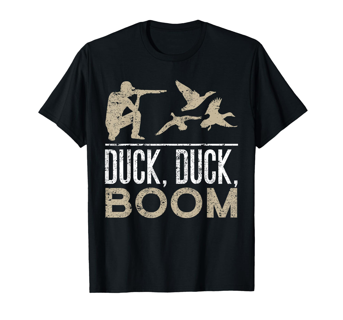 Duck Duck Boom Funny Duck Hunting T-Shirt
