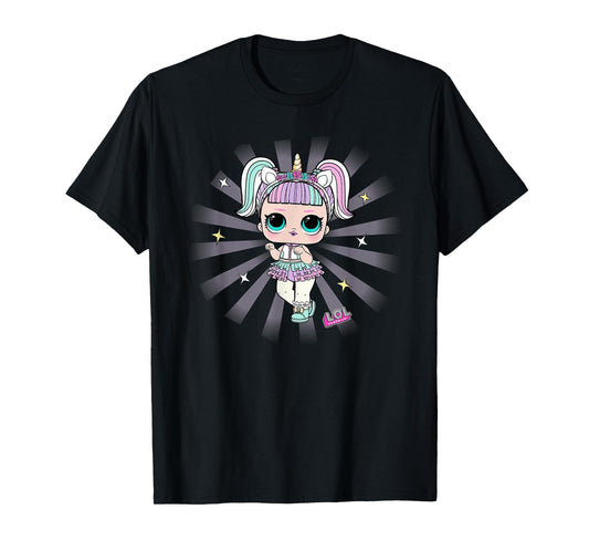 L.O.L. Surprise! Unicorn Doll Purple Spotlight Sparkles T-Shirt
