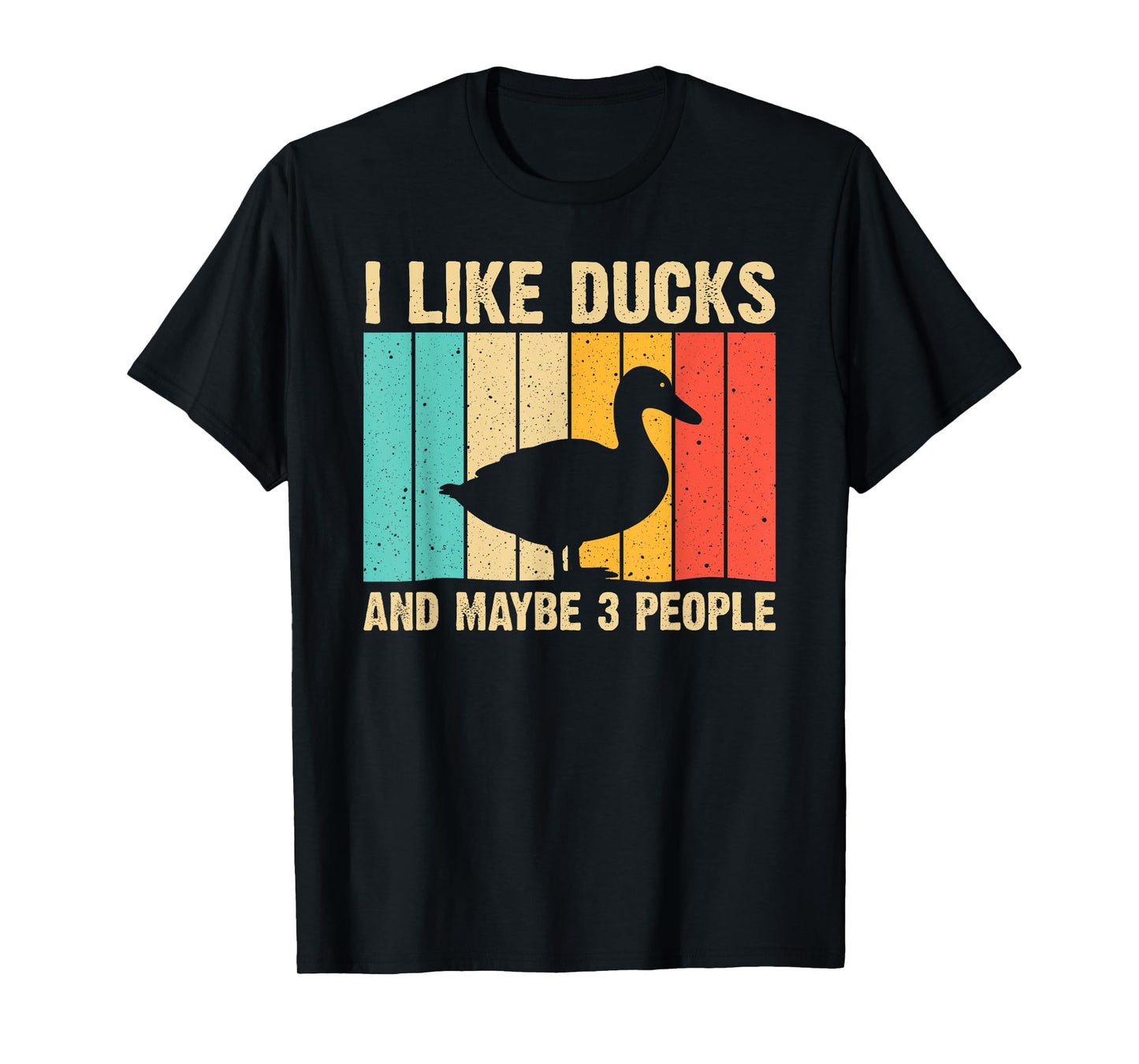 Vintage Duck Design For Duck Lovers Men Women Mallard Drake T-Shirt