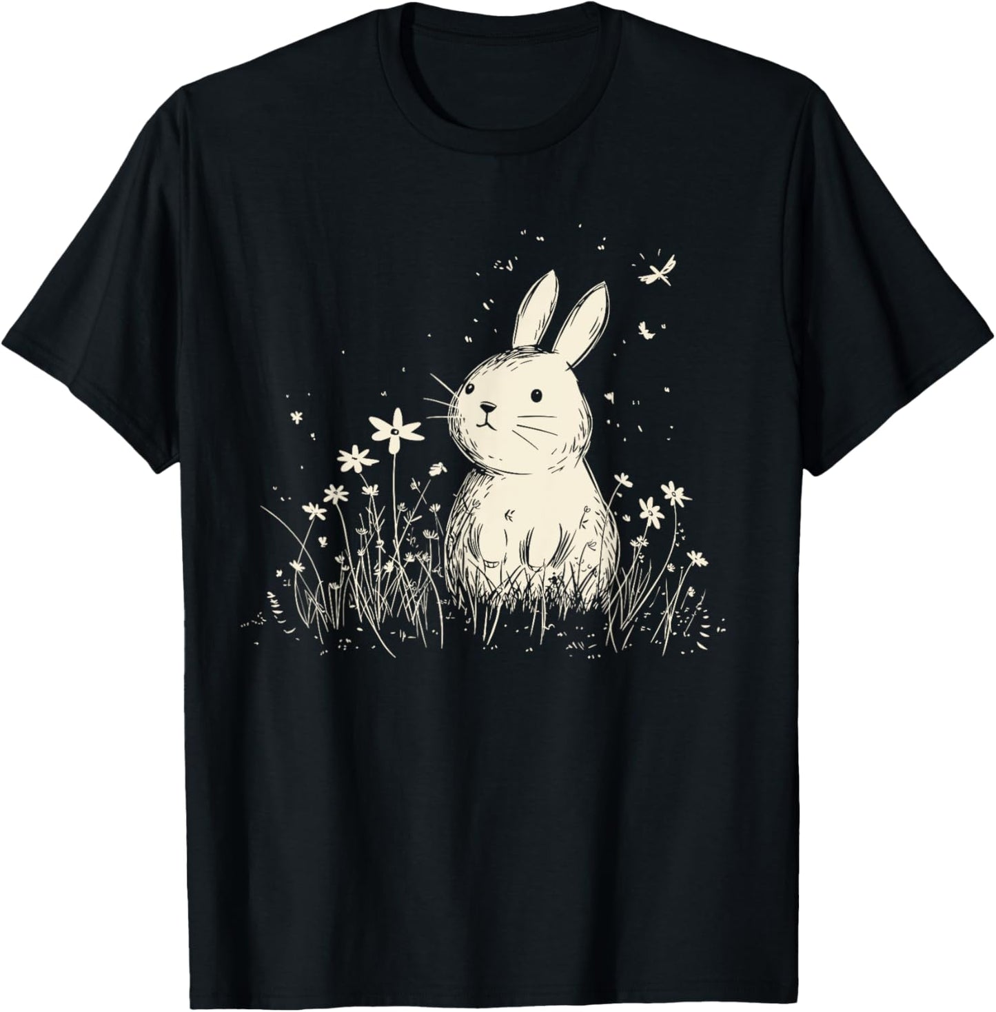 Bunny Rabbit Chibi Japanese Kawaii Cute Animal Alt Aesthetic T-Shirt