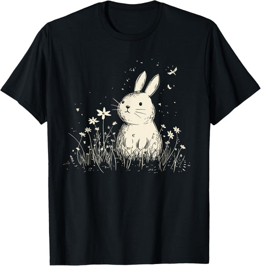 Bunny Rabbit Chibi Japanese Kawaii Cute Animal Alt Aesthetic T-Shirt