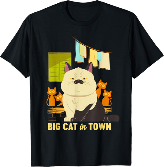 Disney and Pixar’s Luca Machiavelli Big Cat in Town T-Shirt