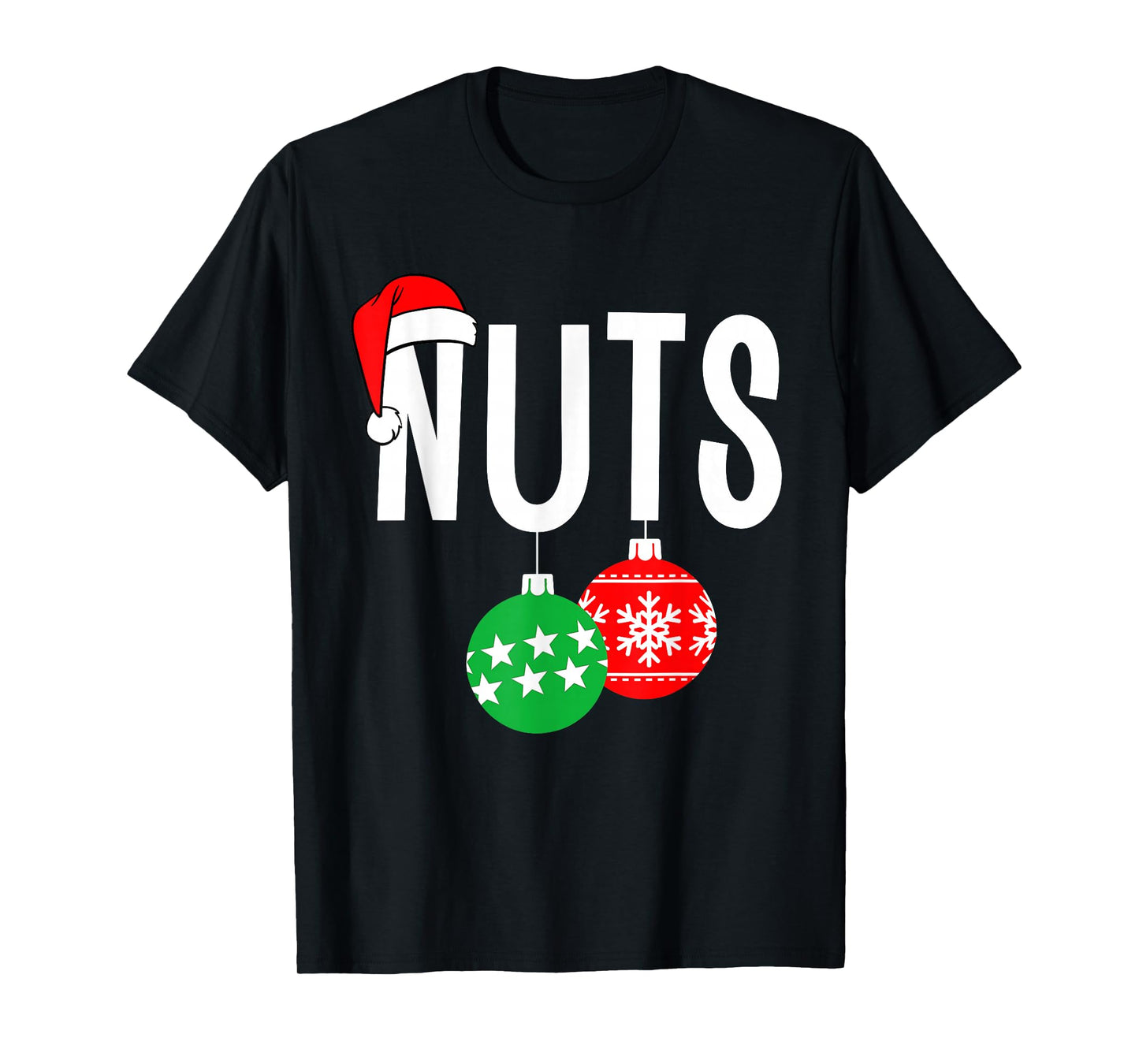Chest Nuts Matching Chestnuts Funny Christmas Couples Nuts T-Shirt