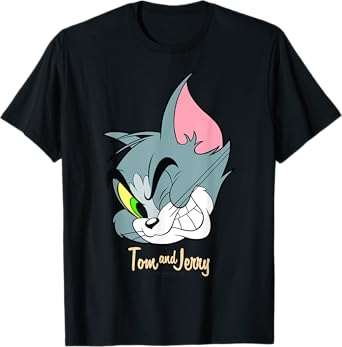 Tom And Jerry Tom Cat Big Face T-Shirt