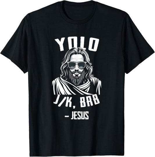 Yolo Jk Brb Funny Easter Day Vintage T-Shirt