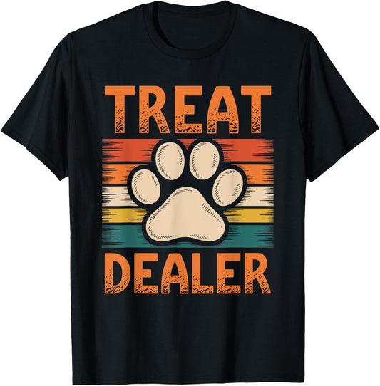 Treat Dealer Mens Funny Mens Treat Dealer T-Shirt