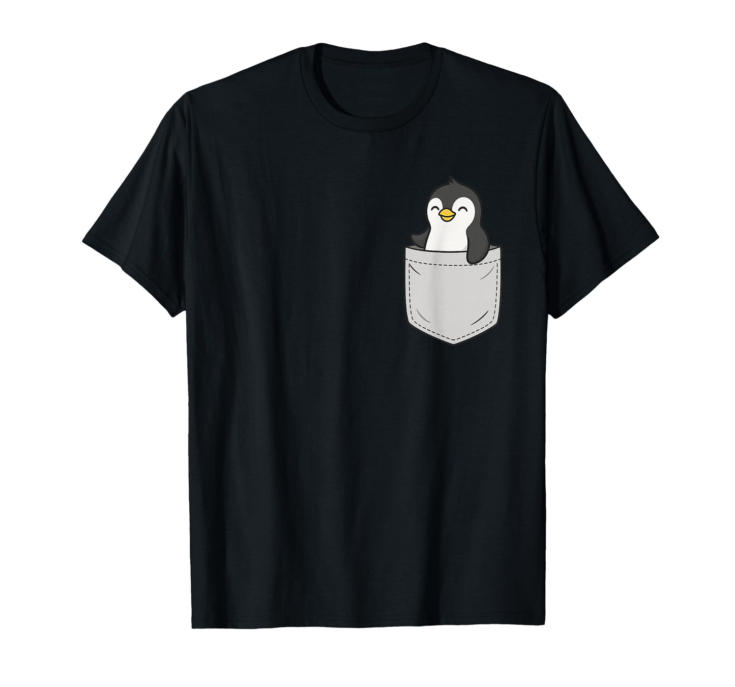 Penguin In Pocket T-Shirt