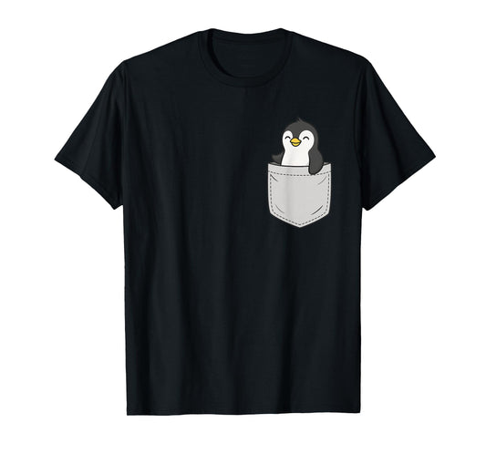 Penguin In Pocket T-Shirt