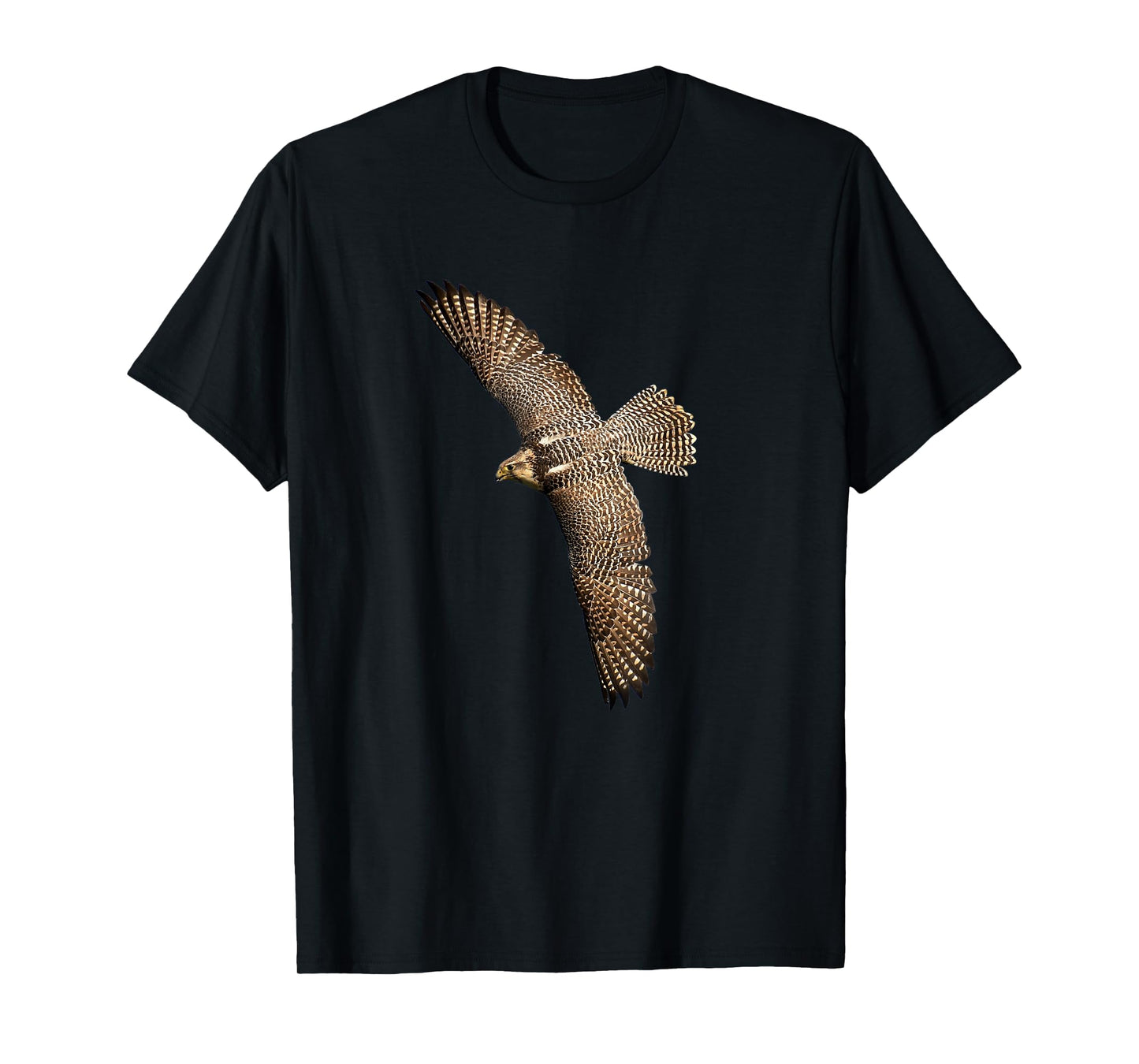 Beautiful Falcon Raptor Flight Bird of Prey Birder T-Shirt
