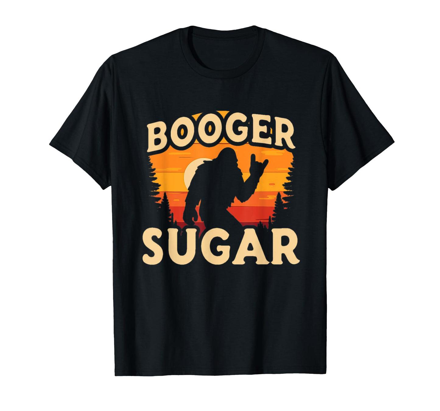 Booger Sugar Sasquatch Yeti Nose Beers Funny Adult Meme T-Shirt