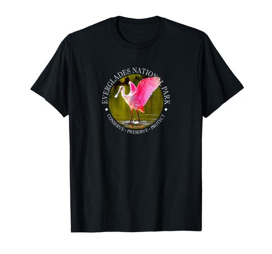 Everglades National Park Tee for Spoonbill Lovers T-Shirt