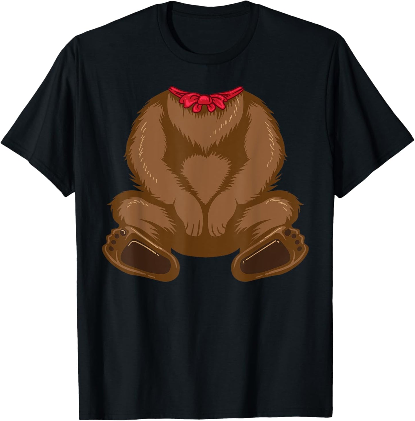 Funny Bear Costume Shirt - Hilarious Halloween Teddy Gift T-Shirt