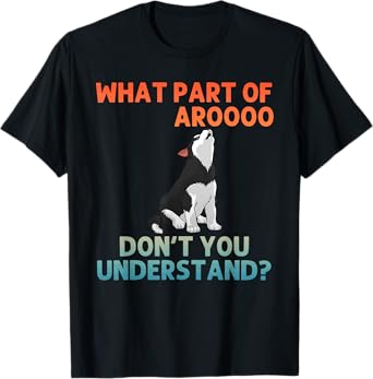 Husky Design For Men Women Siberian Husky Dog Husky Lover T-Shirt