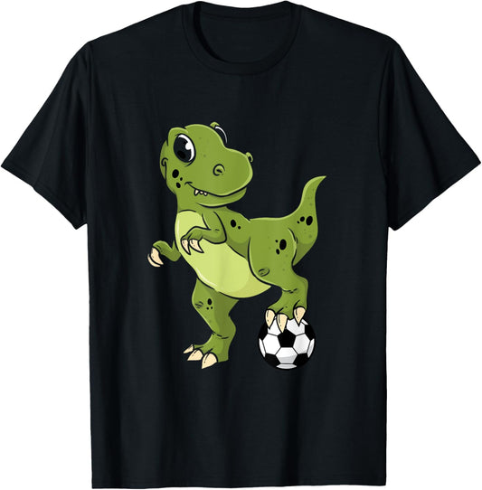 Dino Footballer Dinosaur T-Shirt