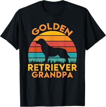 Golden Retriever Grandpa T-Shirt