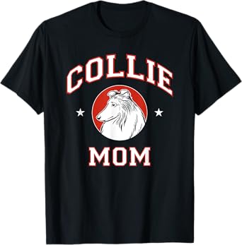 Rough Collie Mom Dog Mother T-Shirt