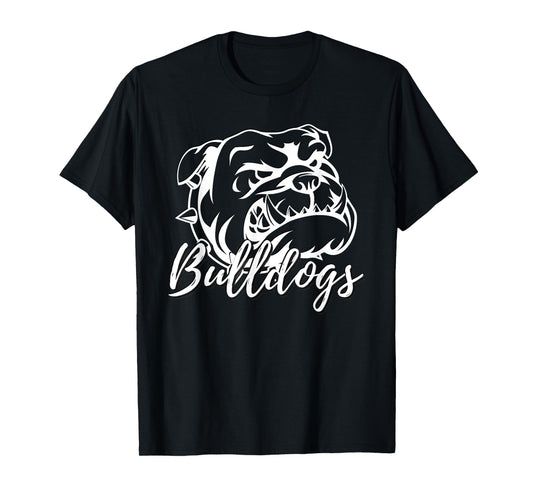Bulldogs School Sports Fan Team Spirit T-Shirt