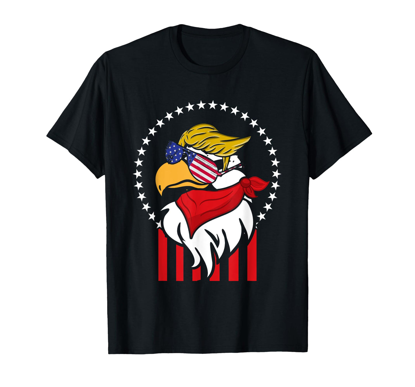 Funny Independence Day 4th July Patriotic Bird United States T-Shirt