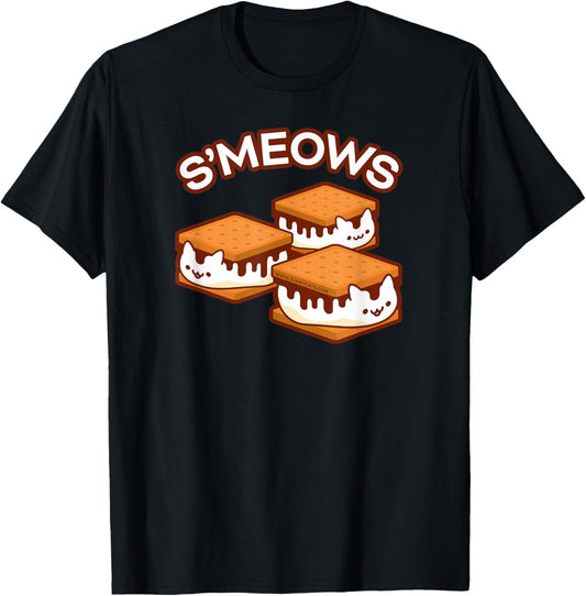S'MEOWS - Cat S'Mores 3-Pack T-Shirt
