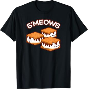 S'MEOWS - Cat S'Mores 3-Pack Men Women Kids T-Shirt