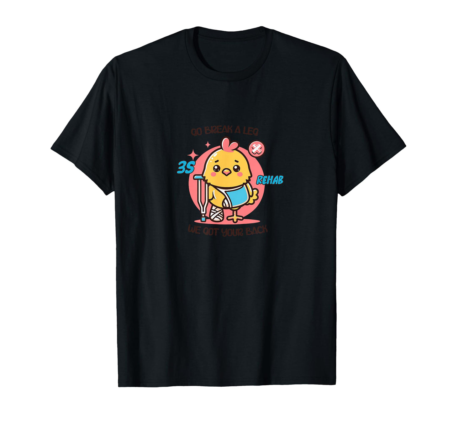 Cute Rehab Chicken Injured T-Shirt