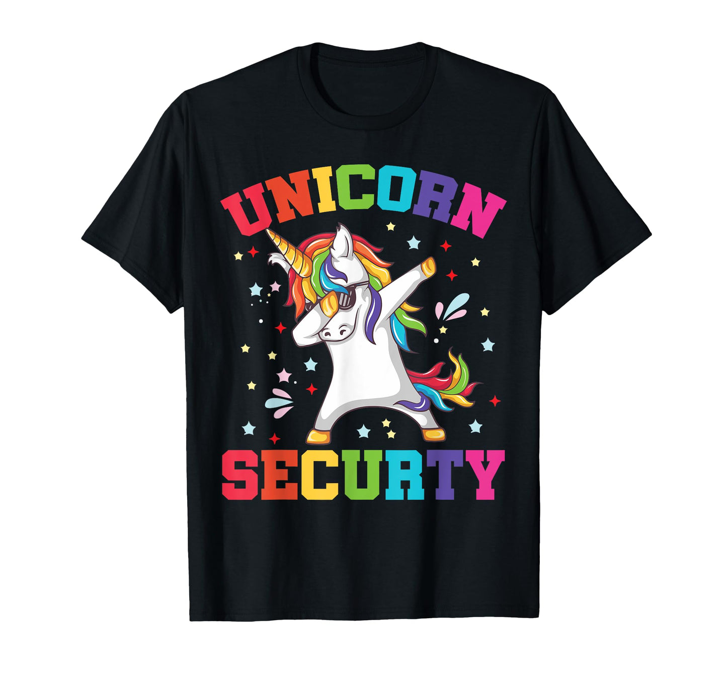 Funny Unicorn Security Shirt Unicorn Kid Gift T-Shirt