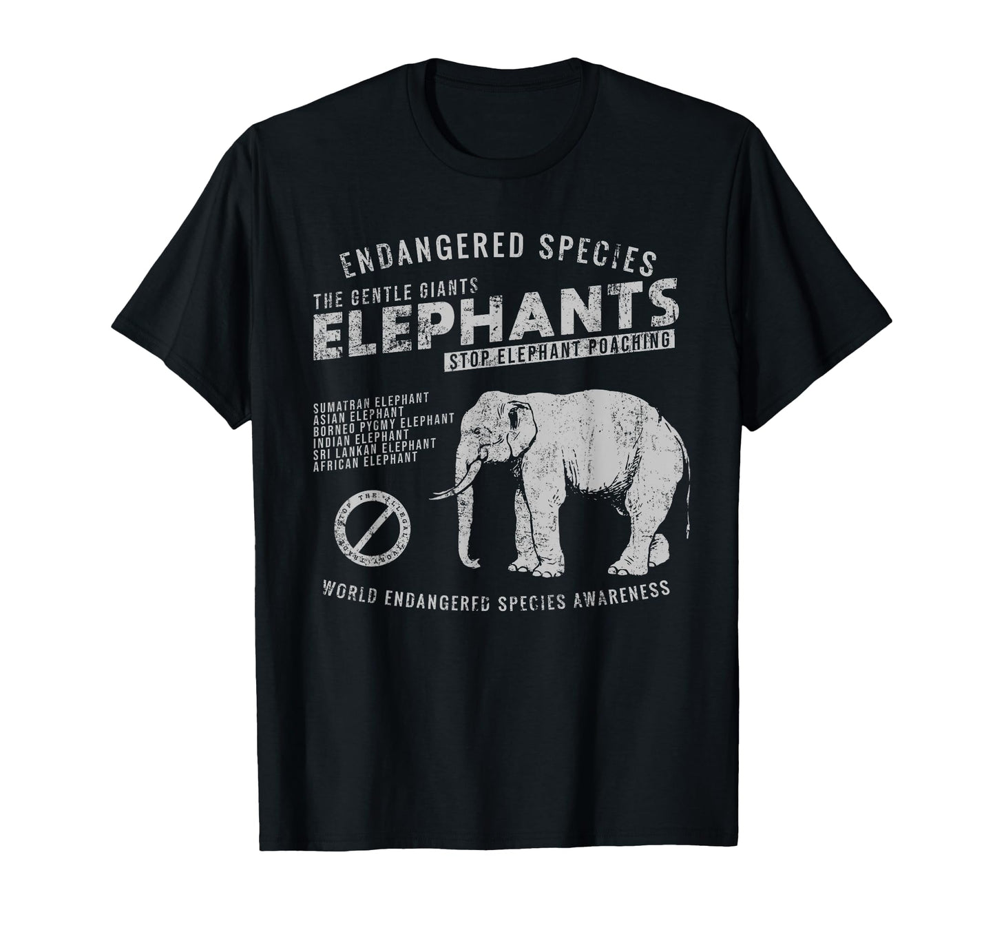 Save The Elephants T-shirt T-Shirt