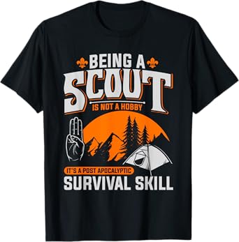 Being A Scout Is Not A Hobby - Boys & Girls Scouts T-Shirt T-Shirt