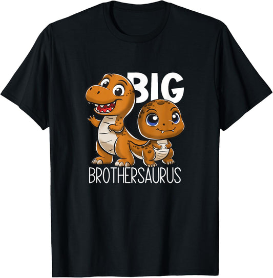 Dinosaur Brother Big Brothersaurus Brothers Siblings T-Shirt