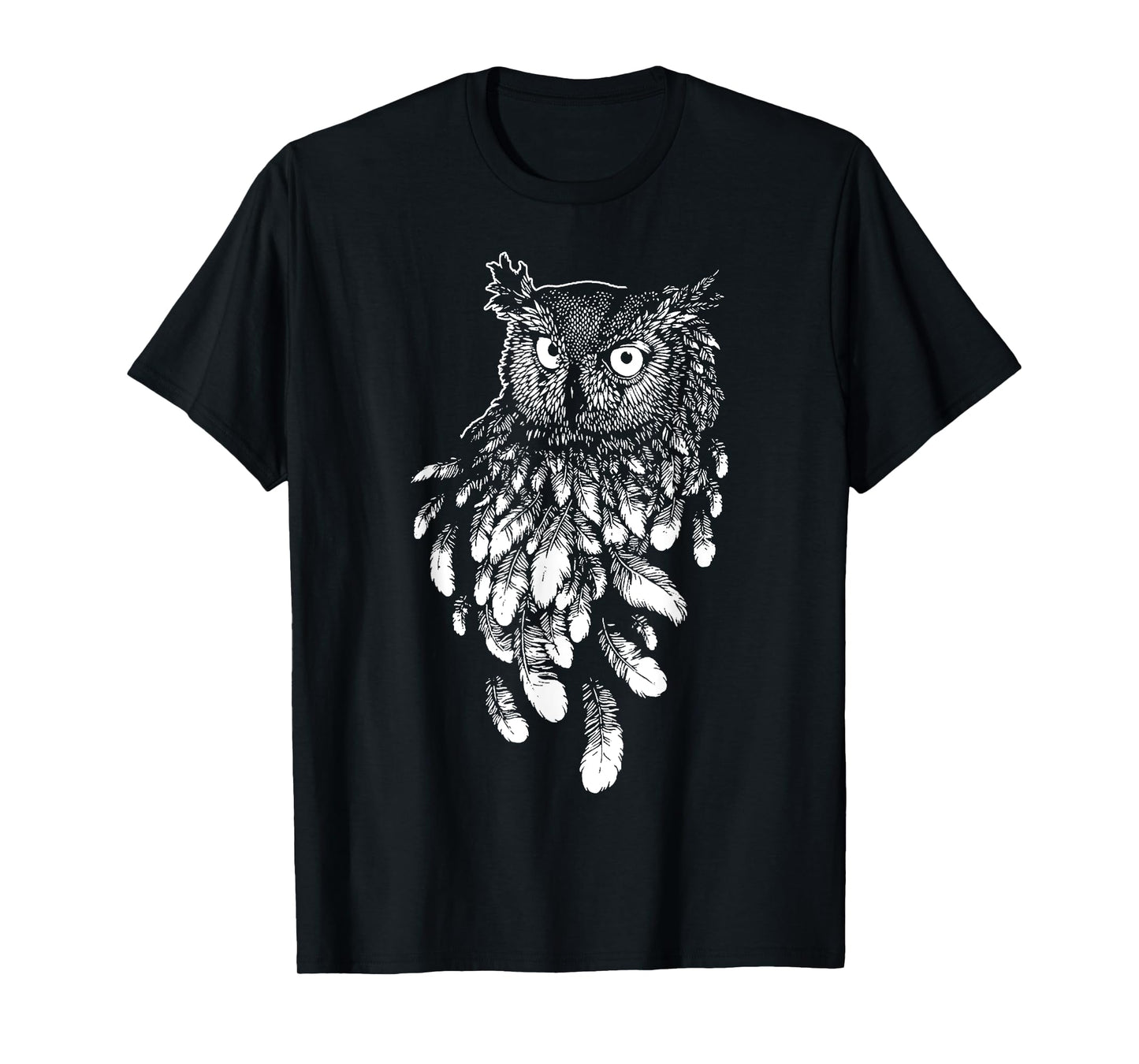 Owl Gift Tribal Owl Spirit Animal T-Shirt