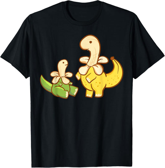 Cute Kawaii Anime - Banana Saurus Bananasaurus - Aesthetic T-Shirt